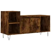 vidaXL TV-Schrank Räuchereiche 100x35x55 cm Holzwerkstoff