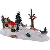Lemax Dog sledding afternoon Weihnachtsfigur (mix)