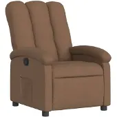 vidaXL Relaxsessel Braun Stoff