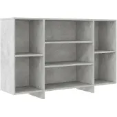 vidaXL Sideboard Betongrau 120x30x75 cm Holzwerkstoff