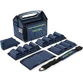 Festool SYS3 T-BAG M, Schwarz, Blau, Grün, Textil, 296 mm, 396 mm, 360 mm, 3,5 kg