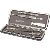 Erbe , Bügel-Etui Lollipop, vernickelt 1 St Set
