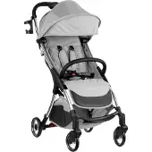 Kikkaboo Kinderwagen Buggy Cloe bis 22 kg Aluminiumrahmen faltbar Getränkehalter grau/hellgrau