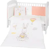 Kikkaboo Bettwäscheset 6tlg. 60/120 Kaninchen In Der Liebe