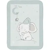 Kikkaboo Elephant Time Superweiche Babydecke 80/110 Cm