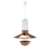 Eva Solo Vogelfutterspender Futtertrog Borosilicatglas Kupfer