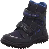 Superfit Jungen Winter Boots blau, Goretex Ausstattung, mittlere Weite, molliges Warmfutter