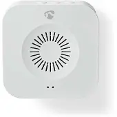 Nedis Wificdpc20Wt Smartlife Gong 433 Mhz Zubehör für: Wificdp10Gy / Wificdp30Wt / Wificdp40Cwt Batteriebetrieben 4 Töne 4.5 V Dc / 5 V Dc Einstellbare Lautstärke Weiß