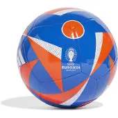 Adidas Euro 24 Club Training Fußball Glory Blue/Solar Red/Weiß