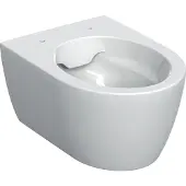 Geberit iCon Wand-WC Tiefspüler, verkürzte Ausladung, geschlossene Form, Rimfree