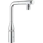 GROHE Spültischbatterie Essence SmartControl 31892, ausziehbare Dual Spülbrause, chrom