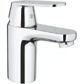GROHE Eurosmart Cosmopolitan Einhand-Waschtischbatterie, S-Size, Ausladung 92mm, Push-Open Ablaufgarnitur, EcoMode, 23927000