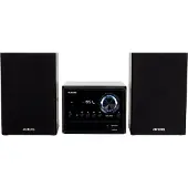 Aiwa MSBTU-300, Heim-Audio-Mikrosystem, Schwarz, 1 Disks, Vorderseite, 20 W, 2-Wege
