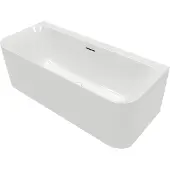 Villeroy & Boch Loop & Friends half vrijstaand bad 180x80x44cm glans alpin wit acryl
