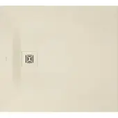 Duravit Duschwanne Sustano Rechteck 1000x900x30mm cream matt