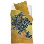 Beddinghouse Bettwäsche x Van Gogh Irises Yellow Baumwolle-155 x 220 cm