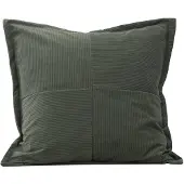 Venture Home | Dekorativer Kissenbezug Farrah Grün Polyester 50x50 cm | NADUVI