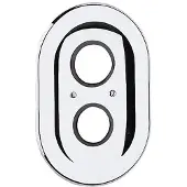 GROHE Rosette oval für Thermostat chrom - 47188000