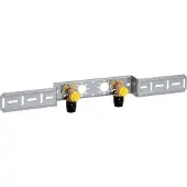 Geberit Anschlusswinkel PushFit 20mmxRp 1/2, 90G, mont, 2-f, 52mm, Rotg.