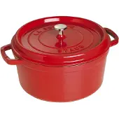 Staub 40509-861-0, 8,35 l, Rot, Eisenguss, Emaille, Frankreich, 30 cm