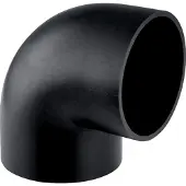 Geberit Pe Bogen 368088161 DN 125, 88,5Grad- PE-HD
