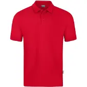 Jako Uni Polo Doubletex, Farbe:rot, Größe:XL