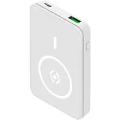 Celly MAGPB5000 5000 mAh Kabelloses Aufladen Weiß