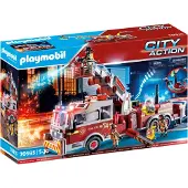 Playmobil City Action 70935 Feuerwehr-Fahrzeug: US Tower Ladder
