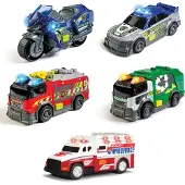 Dickie Toys Spielfahrzeug Krankenwagen Go Action / City Heroes Ambulance 203302013