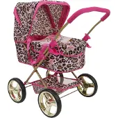 Ottosimon Puppenwagen Gigi The Glam Crew blau - stilvoller Kinderwagen Puppe