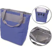 Filmer 46399 Kühltasche für Gepäckträger blau 320 x 400 x 150 mm 600D Polyester