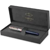 Parker Rollerball Sonnet Fuji Sond.Edi. Blau Silber M Schw Geschenkbox