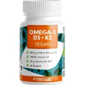 ProFuel - Omega-3 + Vitamin D3 & K2 60 St Kapseln
