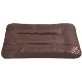The Living Store Hundebett Größe XXL Braun