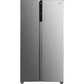 Beko GNO5323XPN, Freistehend, Amerikanische Tür, Edelstahl, 2 Tür(en), Tür-zu-Tür, Berührung