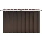 The Living Store Gartenbox Braun 109 x 67 x 65 cm