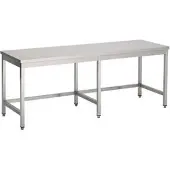 CombiSteel Arbeitstisch aus Edelstahl 800x700x900mm