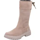 Superfit Legero Kinderstiefel kalt Mädchen TEX Stiefel Leder \\ ABBY in Beige | Gr.: 38