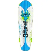 Disney Stamp Stitch Crusier Skateboard, Blau/Weiß