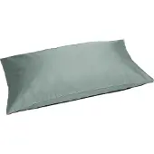 Yumeko Kissenbezug Baumwollsatin 40x80 Grün - Eco, Bio & Fairtrade