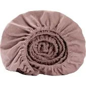 Yumeko Spannbettlaken Flanell 140x200 Lila - Eco, Bio & Fairtrade