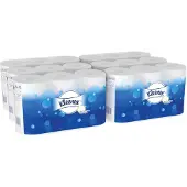 Kleenex® Toilettenpapier 2-lagig Recyclingfaser weiss 600 Bl./Rl. 6 St./Pack.