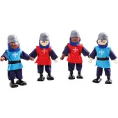 Bigjigs Medieval Knights, Nest-Puppe, 3 Jahr(e), Mehrfarbig
