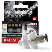 Alpine MusicSafe Classic-Ohrstöpsel weiß