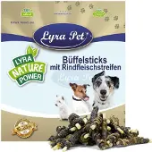 Lyra Büffelsticks mit Rindfleischstreifen 10 kg Futter