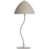 Light & Living Tischlampe Elimo Ø 25cm x 60cm creme