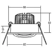 Brumberg BB18 dim2wam RC Anschlussbox titan matt