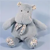 Doudou et Compagnie Hippo Bandana, hellblau 22cm (MQ3) **
