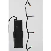 Lumineo LED Lichterkette 240 Lichter bunt Batterie Timer Außen