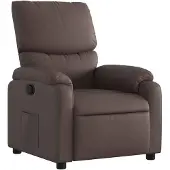 vidaXL Relaxsessel Braun Kunstleder